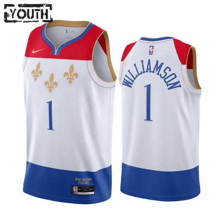 Maillot Basket New Orleans Pelicans Zion Williamson 1 2020-21 City Edition Swingman - Enfant